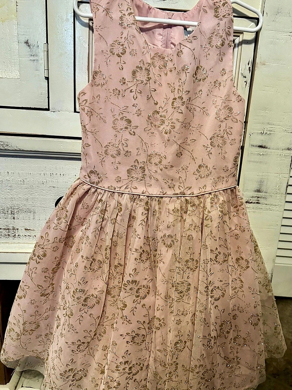 Floral Formal Dress in Pink Like New